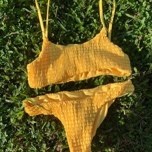 Yellow Bathing Suit